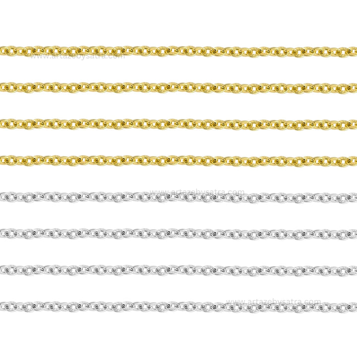 Brass High Quality Ready Chain | Size : 6inch | Qty : 1pc | RC30