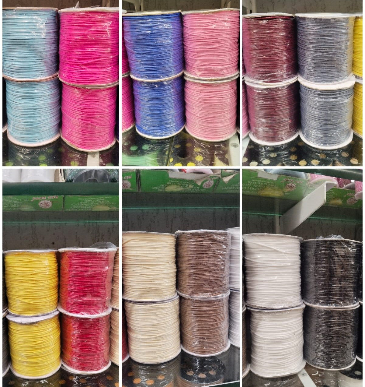 Crafts Nylon Threads | Size : 2mm | Qty : 50-60mtr roll | WT26