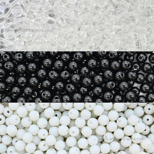 Elegant Glass Beads | Qty : 1kg | GB32
