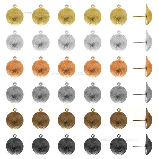 Earrings Post Studs | Size : 18mm | Qty : 20pcs | EF31