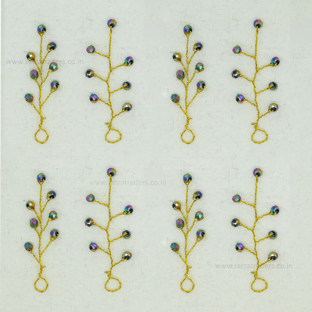 Beads Hair Accessories | Size : 2.1inch | Qty : 20pcs | HA25