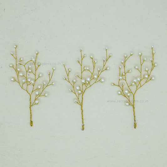 Beads Hair Accessories | Size : 4.5inch | Qty : 6pcs | HA23