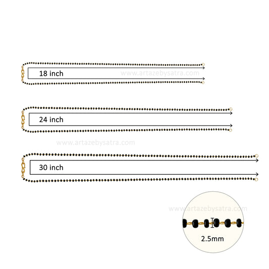 Single Line Mangalsutra Chain | Qty : 10pcs | BF230