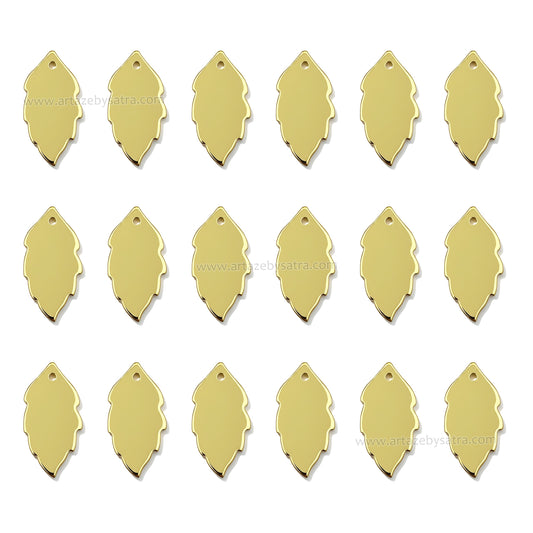 1 Hole Metal Art | Size : 18mm | Qty : 50pcs | MA218
