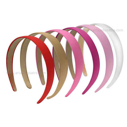 Satin Hair Band | Size : 24mm | Qty : 10pcs | HB07