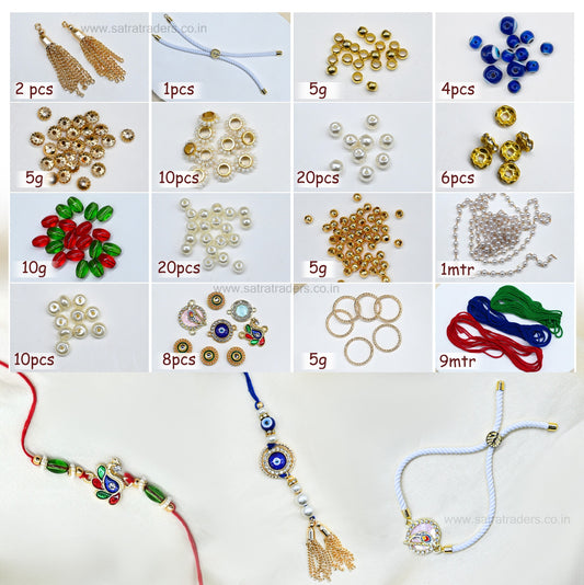DIY Rakhi Making Craft Material Kit | BC12