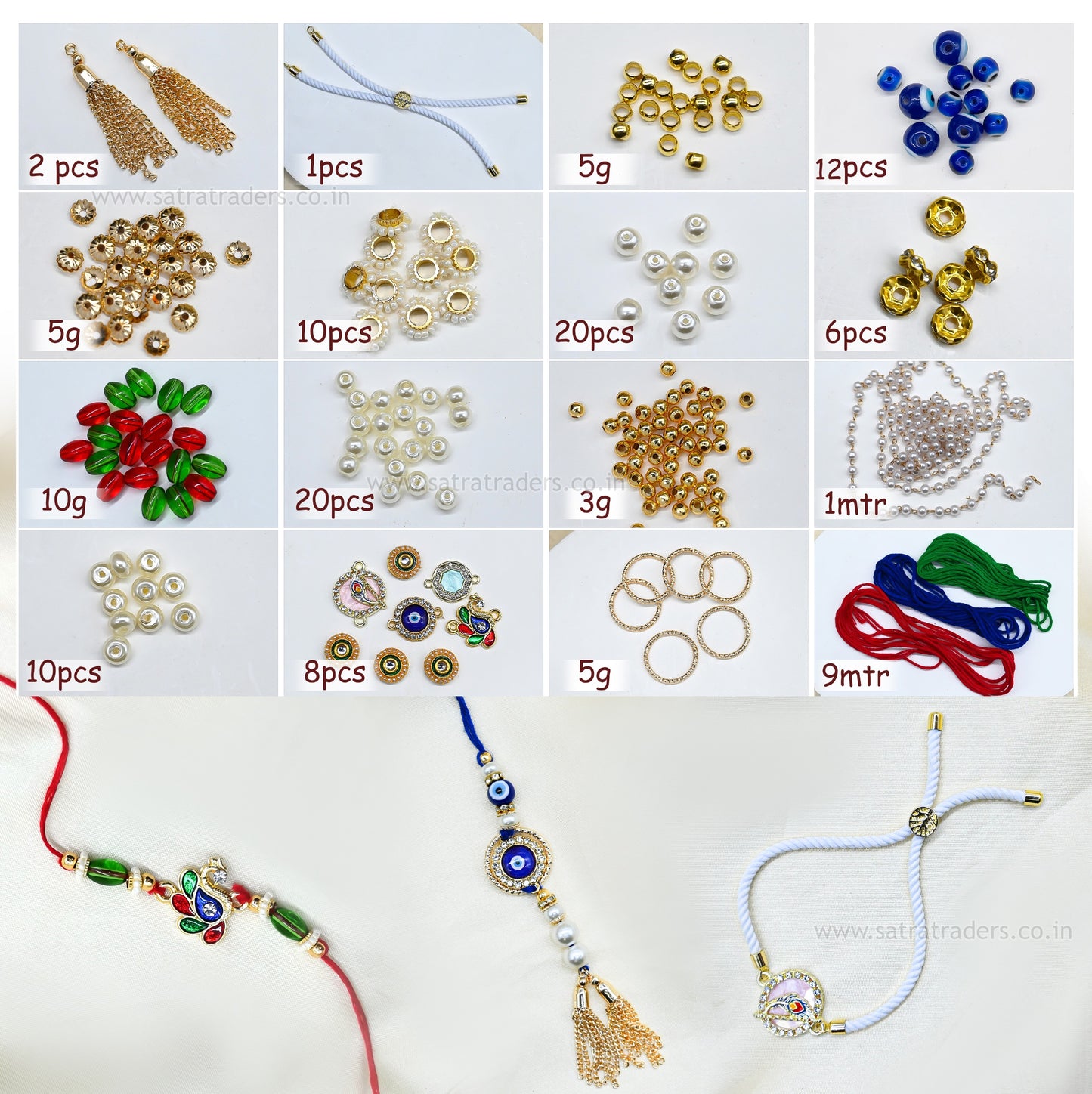 DIY Rakhi Making Craft Material Kit | BC12