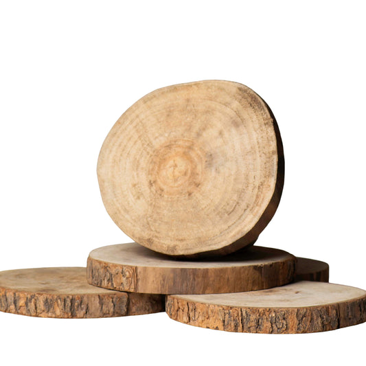 Wooden Slices | Size : 5.5 inch | Qty : 1pc | WS01