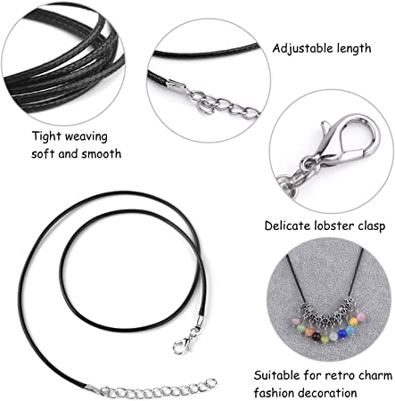 Necklace Cord with Lobster Clasp | Size : 2mm- Length : 24inch