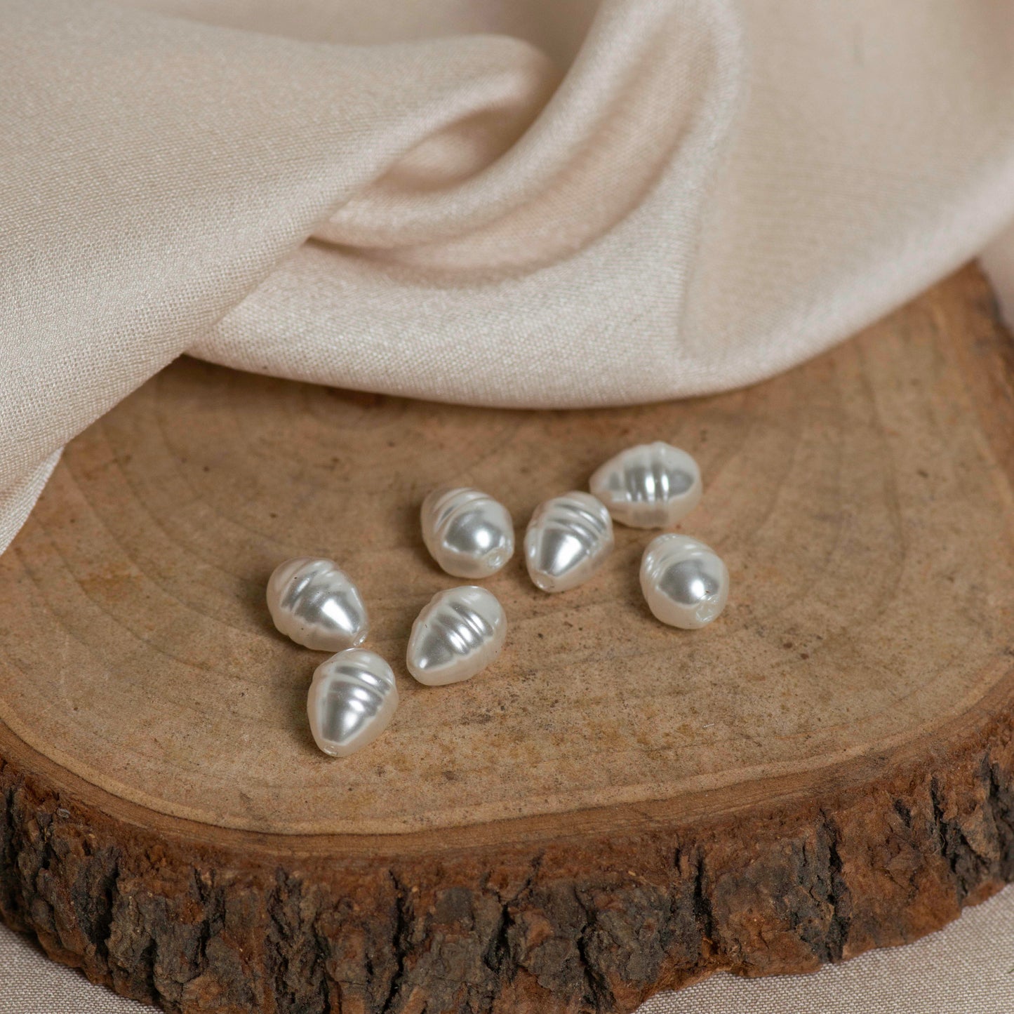 Uncut Pearl Beads | Qty : 40pcs | UC05