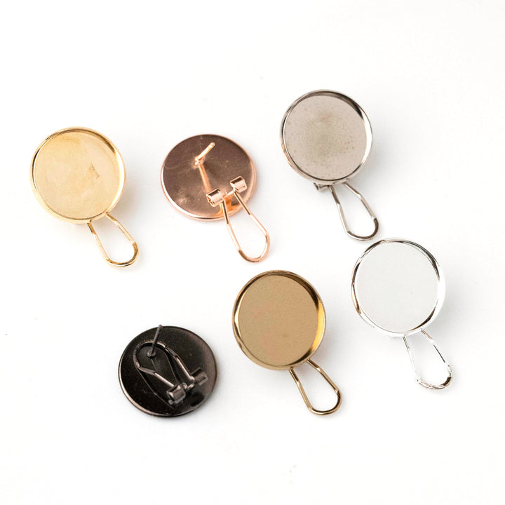 Ear Clip | Earing Finding  | Size : 18mm | 10pcs | EF45