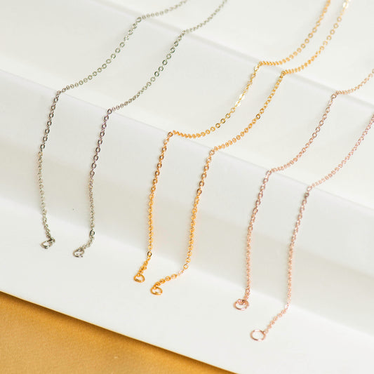 Iron Chain ( 2 Ring ) | Size : 20inch | Qty : 6pcs | RC24