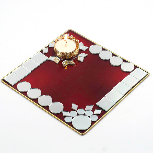 Square Shape Mirror | Qty : 200grms | M02