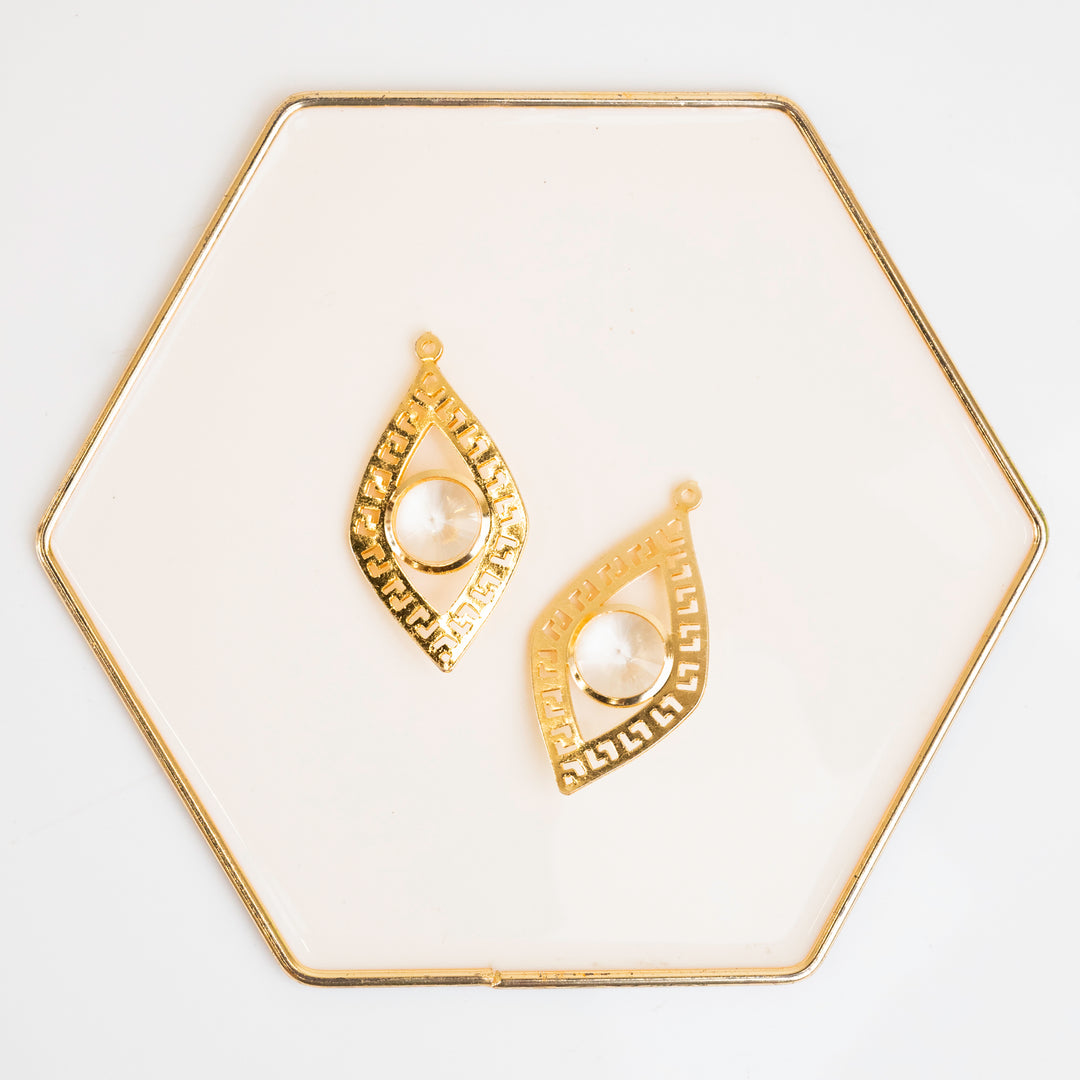 Diamond Metal Art | Size : 50mm | 10pcs | MA431