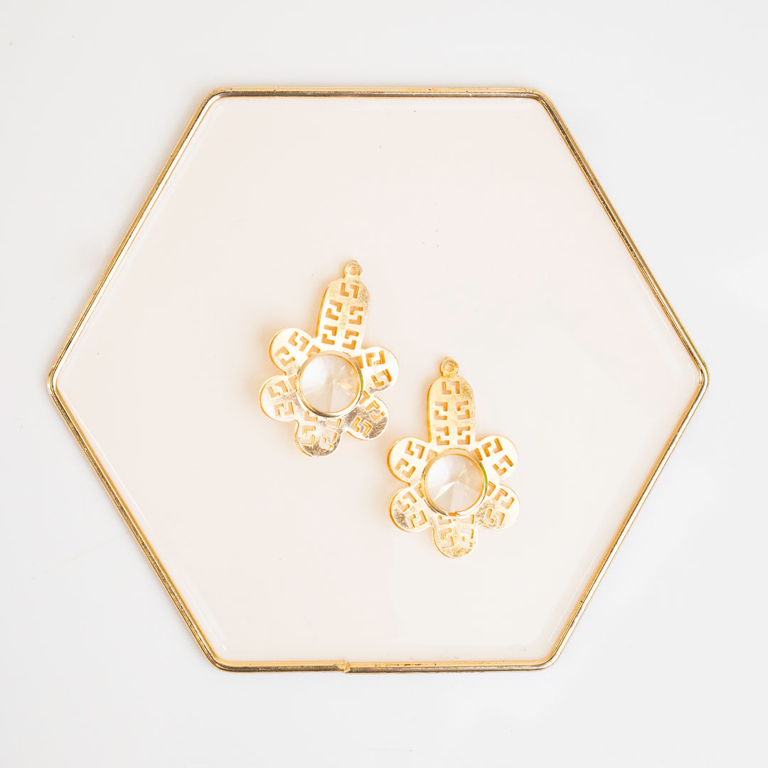 Diamond Metal Art | Size : 45mm | 10pcs | MA436