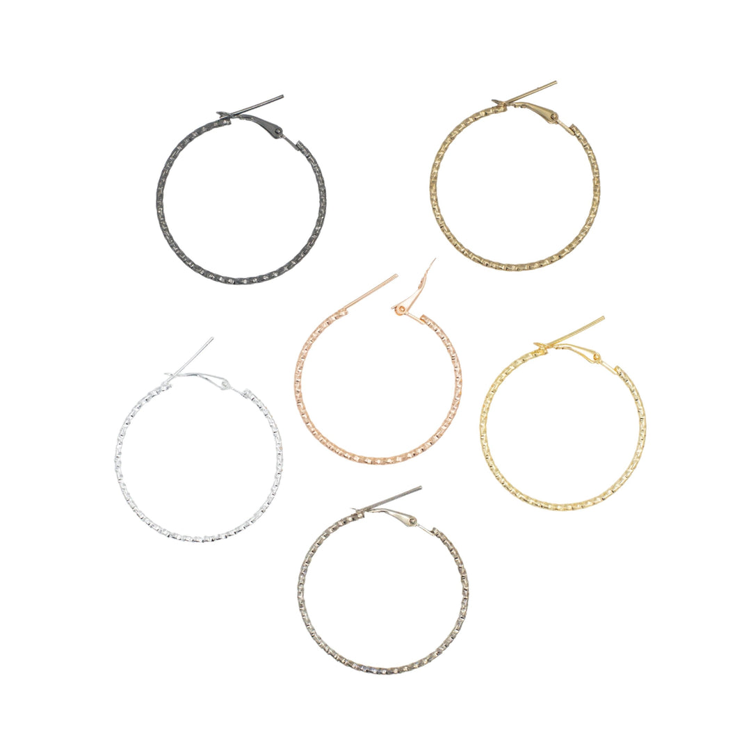 Designer Hoop Bali | 10pcs | EF21