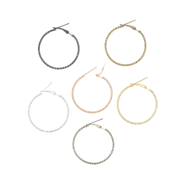 Designer Hoop Bali | 10pcs | EF21