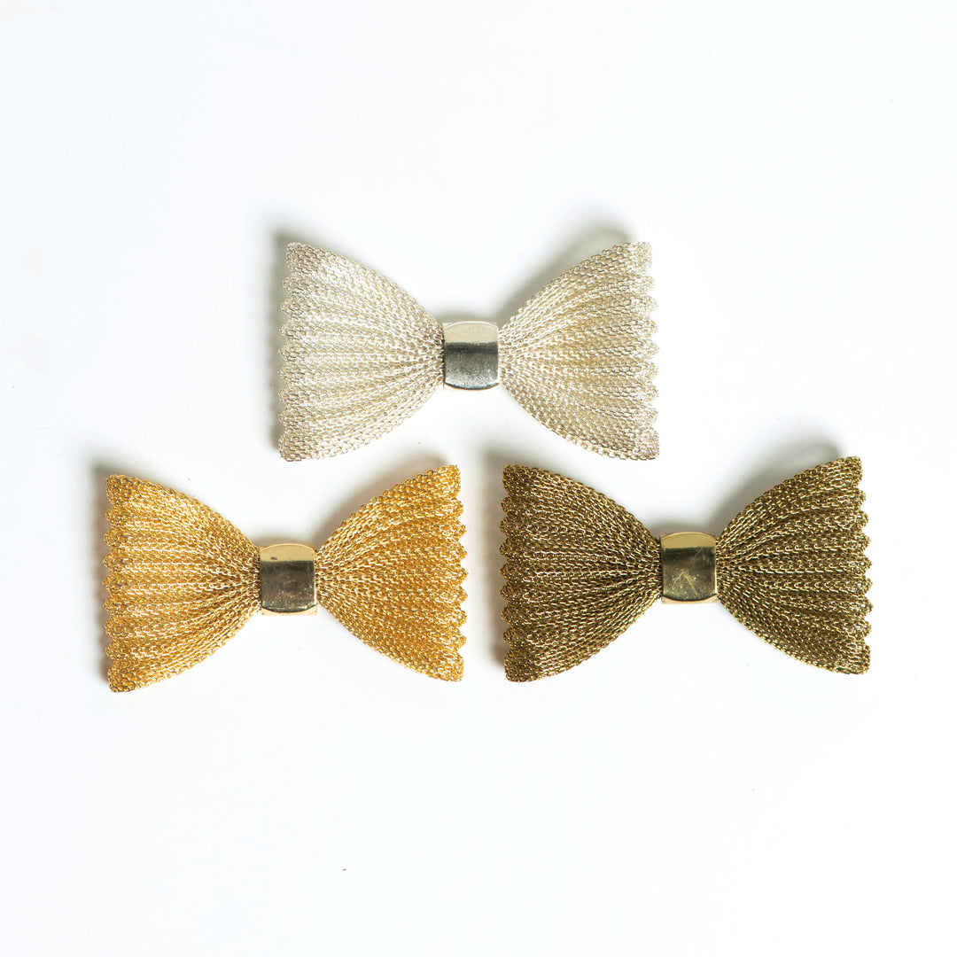 Metal Art Bow | Size : 62mm | 5 pcs | F-7-29 | MA483
