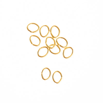 Oval Jump Ring | Size : 4mm,6mm