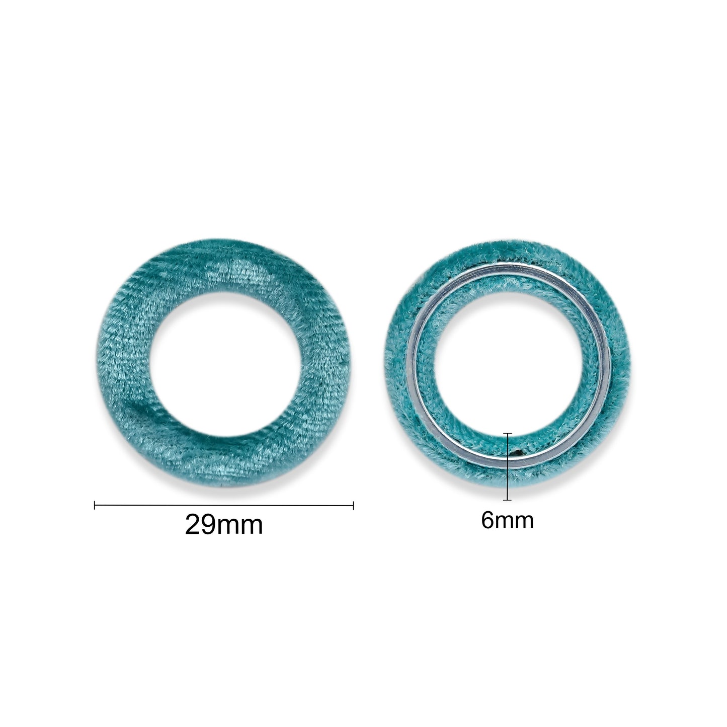 Round Rings for Decorative Purpose | Size : 29mm | Qty : 20pcs