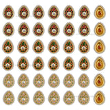 Meenakari Kundan Beads | Size : 15mm | Qty : 12pcs | C-663
