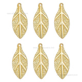 Leaf Metal Art Base | Size : 28mm | 100pcs | MA215