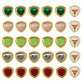 Meenakari Kundan Beads | Size : 13mm | Qty : 12pcs | C-561