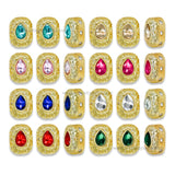 Meenakari Kundan Beads | Size : 13mm | Qty : 12pcs | MK35