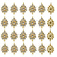 Meenakari Kundan Beads | Size : 38mm | Qty : 6pcs | MKB23