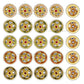 Meenakari Kundan Beads | Size : 17mm | Qty : 12pcs | C-285
