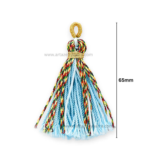 Yarn Thread Tassels | Length : 65mm | Qty : 4pcs | T04
