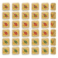 Square Meenakari Kundan Beads | Size : 19mm | Qty : 12pcs | MK22