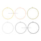 Designer Hoop Bali With 1 Naka | Size : 68mm | 10pcs | EF23