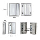 Magnetic Locks | Size : 23mm | Qty : 4pcs | ML04