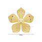 1 Hole Metal Art Flower | Size : 23mm | Qty : 50pcs | MA212