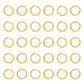 18k Brass Golden Jumpring High Quality | Qty : 100pcs | BF119
