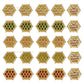 Meenakari Kundan Beads | Size : 16mm | Qty : 12pcs | C-687