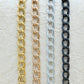 Aluminium Chain | Size : W-10mm H-15mm | Qty : 1mtr | JT-19-35-36