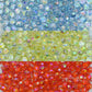 Faceted Round AB Beads Plastic Beads (1 Hole) | Size : 21mm | Qty : 10pcs | PB190