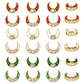Chand Meenakari Kundan Beads | Qty : 6pcs | MK01