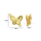 Brass Butterfly Charm Connector | High Quality | Qty : 6pcs