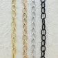 Aluminium Chain | Size : W-10mm H-15mm | Qty : 1mtr | JT-19-35-42