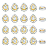 Drop Meenakari Kundan Beads | Size : 21mm | Qty : 6pcs | MK04