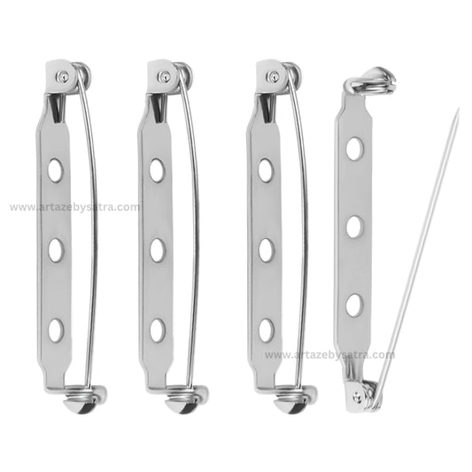 Double lock Brooch Pin | Qty : 100pcs | BP10