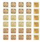 Meenakari Kundan Beads | Size : 15mm | Qty : 12pcs | C-867
