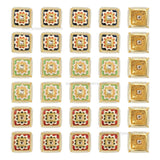 Meenakari Kundan Beads | Size : 15mm | Qty : 12pcs | C-867