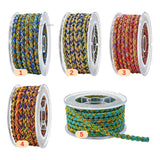 Gliter Decorative Thread | Size : 0.25mm | Qty : Approx 2.5mtr per roll | WT19