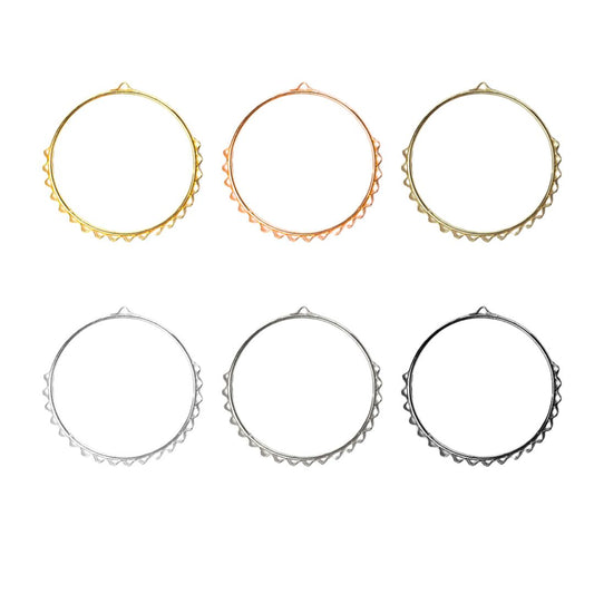 Earring Base 19 Naka Bali | Size : 55mm | 10pcs | EF64