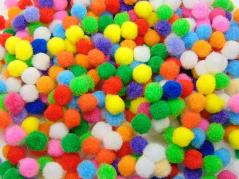 Multicolour Pom Pom Balls