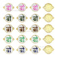 Bro Meenakari Kundan Beads Connector | Size : 20mm | Qty : 6pcs | MKB50